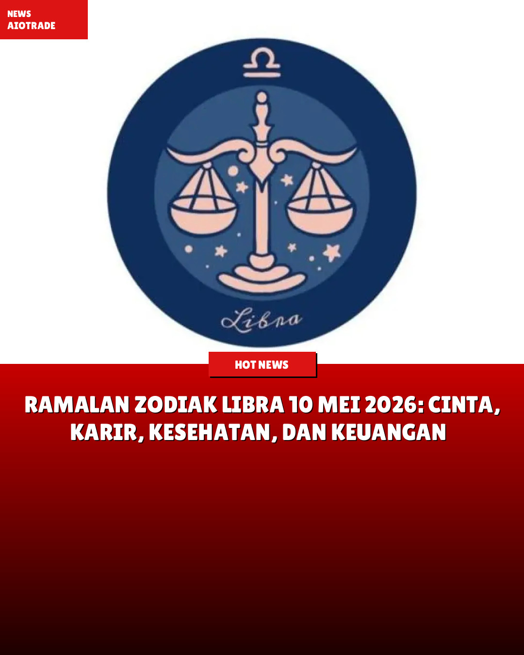Ramalan Zodiak Libra 10 Mei 2026: Cinta, Karir, Kesehatan, dan Keuangan